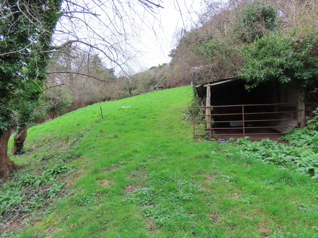Lot: 16 - EXMOOR EDGE PASTURE WITH MAINS WATER AND VIEWS - Entrance to the field